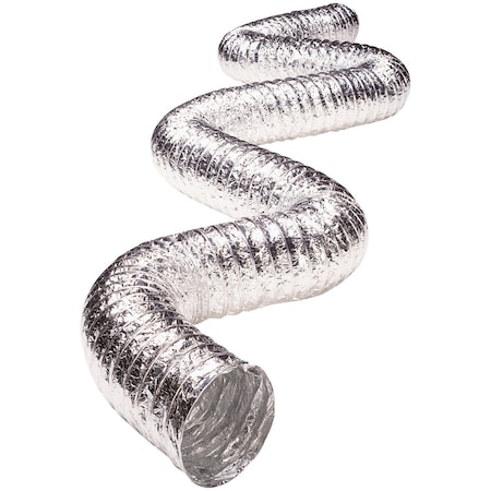No Logo Aluminum 5-Ply 25 ft. Supurr-Flex Duct F0425
